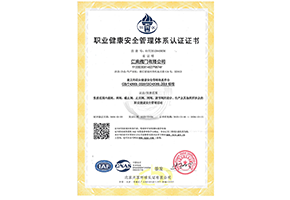 职业健康安全管理体系